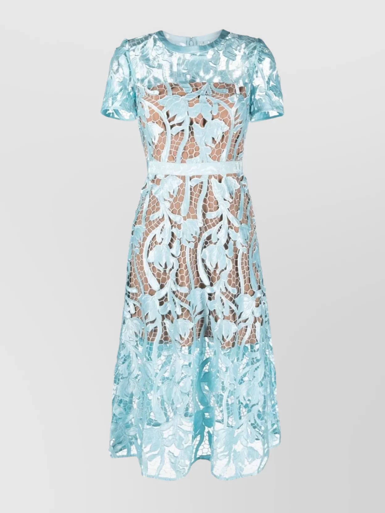 Self-Portrait Off shoulder chiffon midi dress | The Fashion