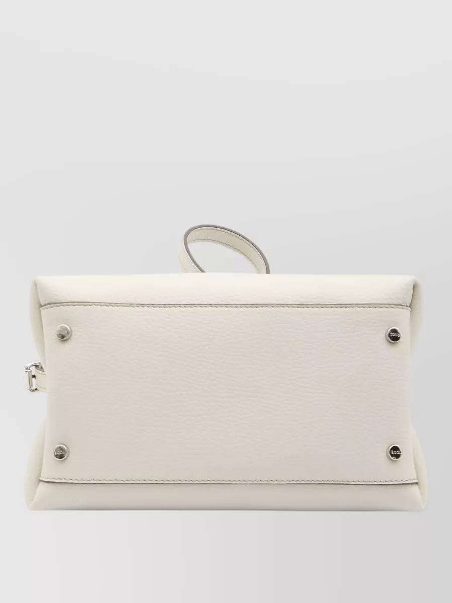 Tod's Micro Leather Tote Bag Top Handle