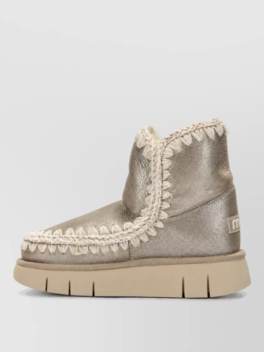 Mou Leather Slippers