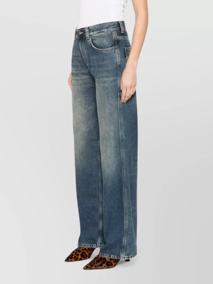 Haikure Winona Regular Fit Wide Leg Jeans