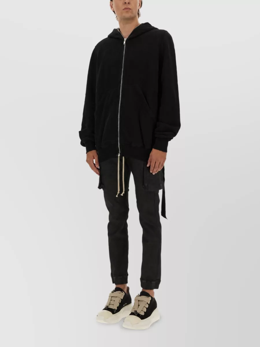 Rick Owens Drkshdw Cotton Hooded Jacket