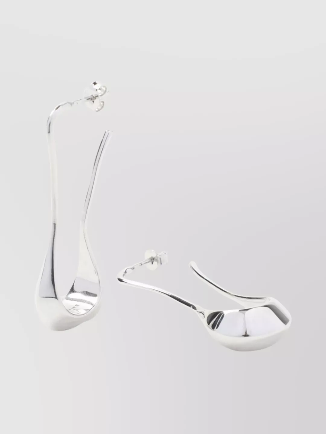 Lemaire Contemporary Curved Drop Earrings