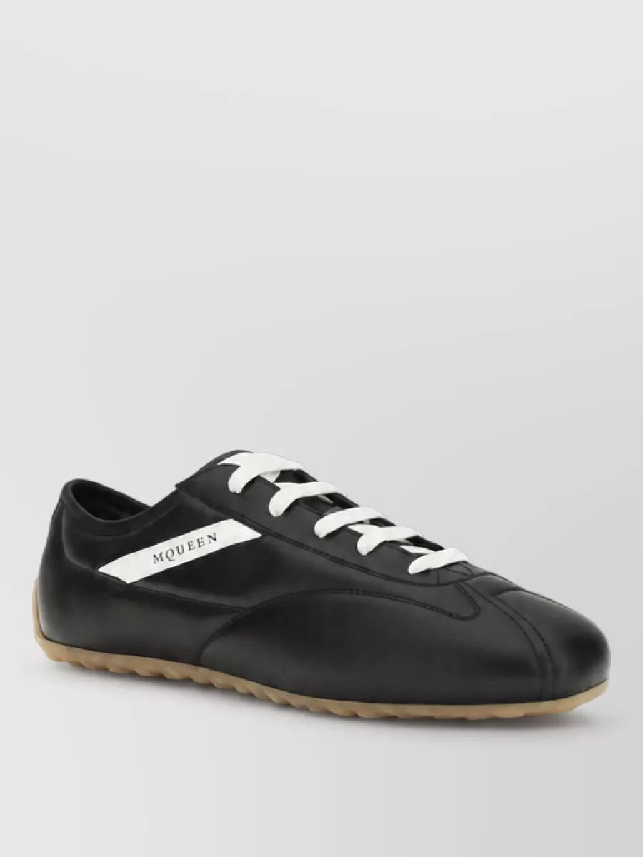 Alexander McQueen calf leather low top sneakers