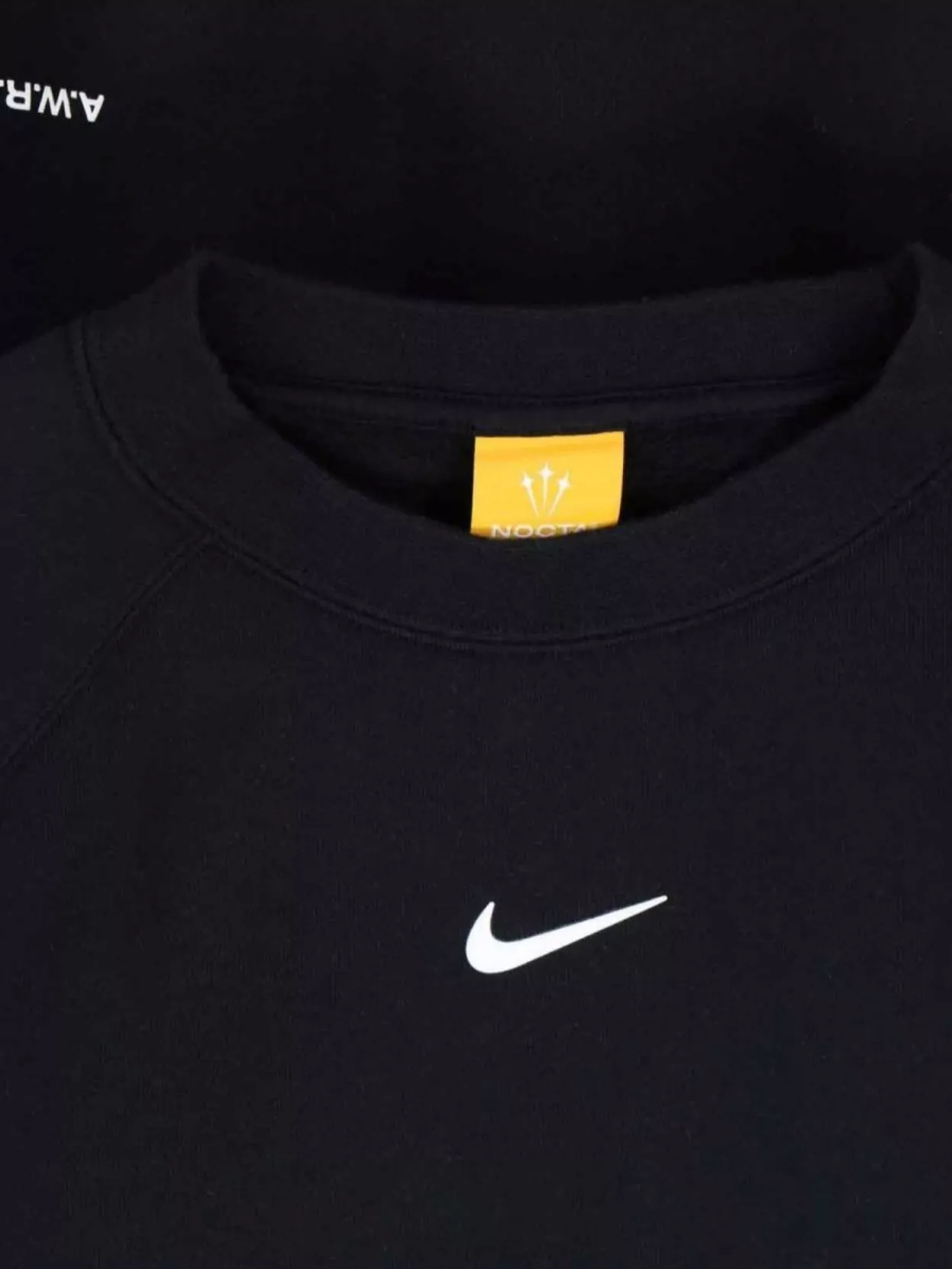 Nike Ribbed Crew Neck Sweater With Long Sleeves