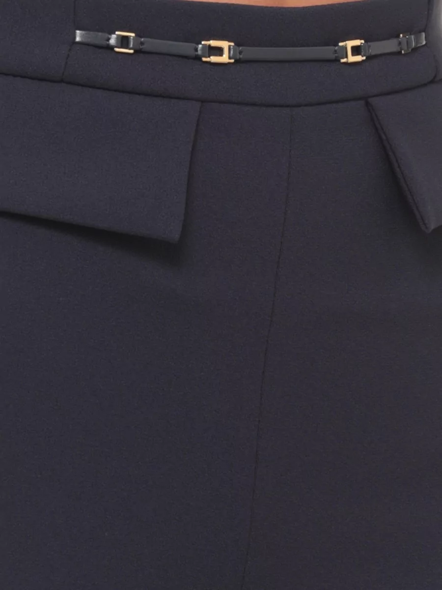 Elisabetta Franchi Slim-Fit Straight Suit Trousers