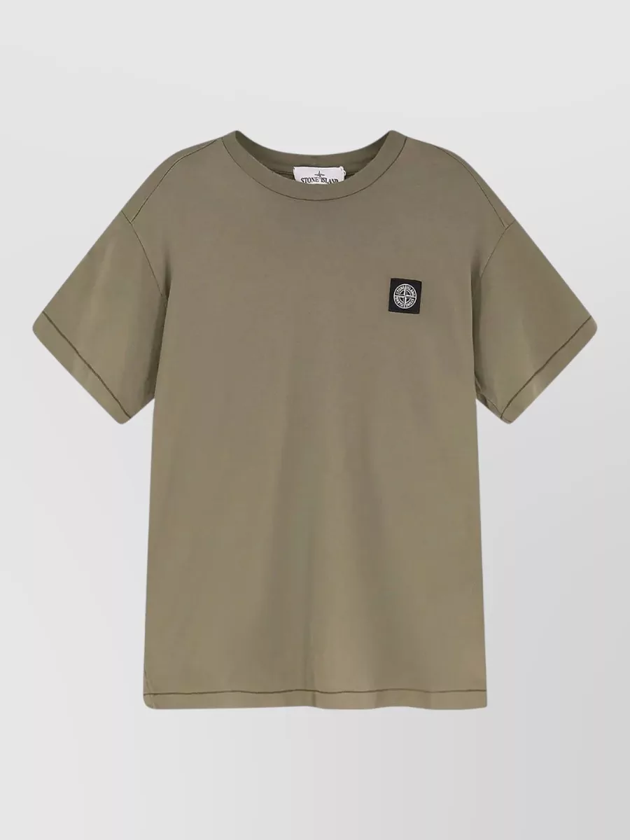 Stone Island cotton slim-fit short-sleeve t-shirt