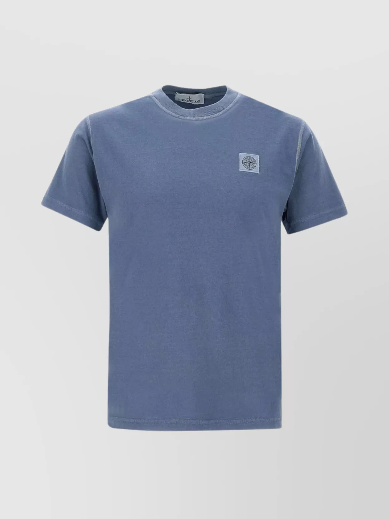 Stone Island Crew Neck Organic Cotton T-Shirt