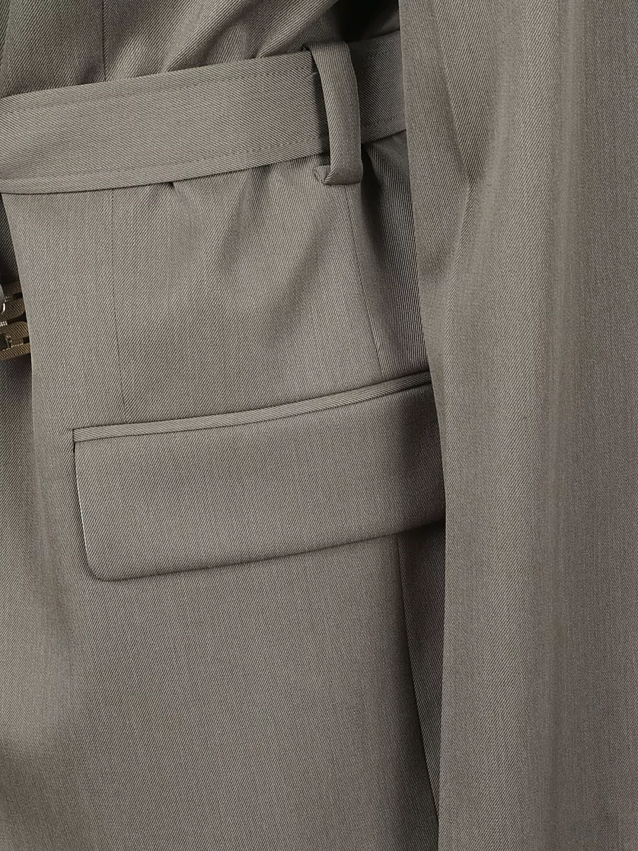 Victoria Beckham Belted Tailored Blazer