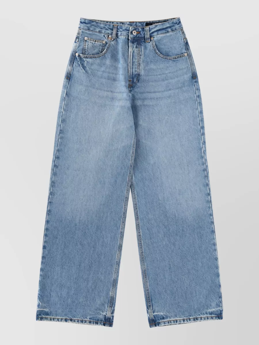 Jacquemus Denim Straight-Leg Jeans