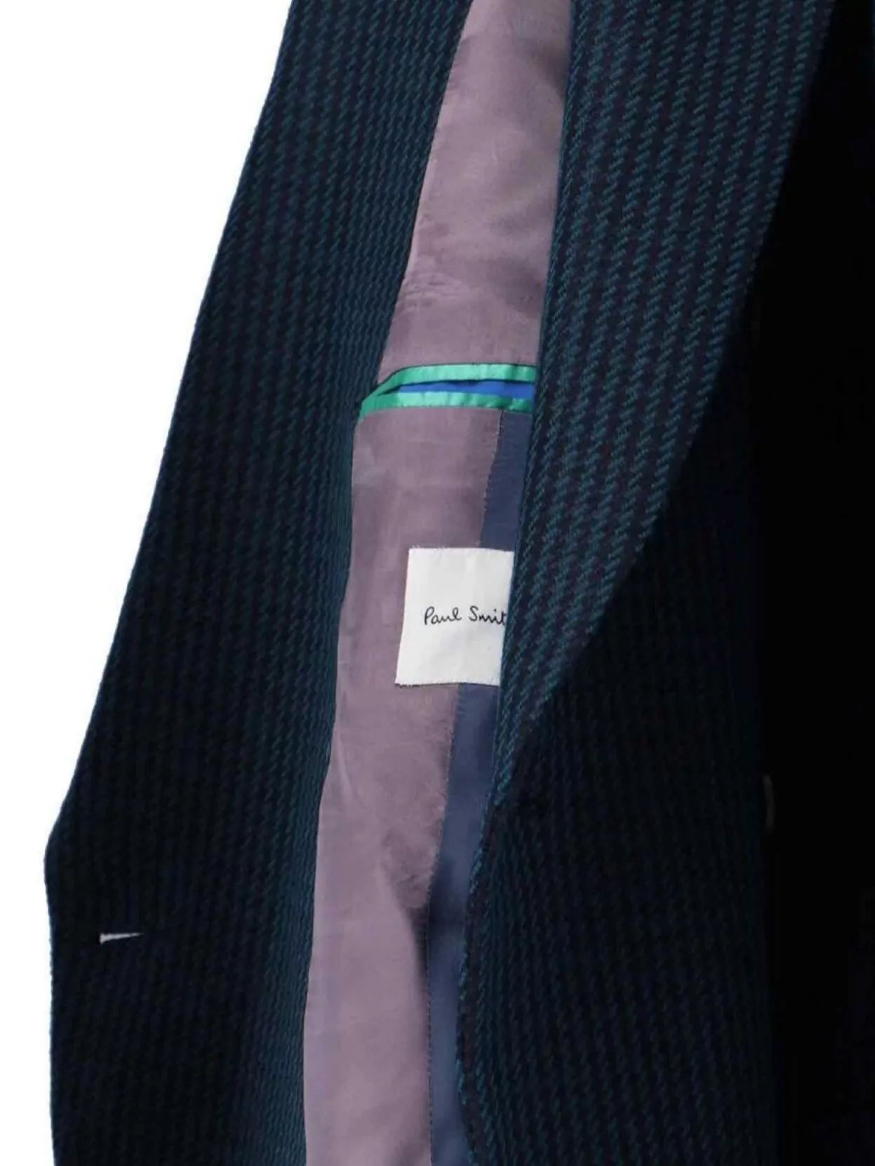 Paul Smith Double-Breasted Long Jacket Back Vent