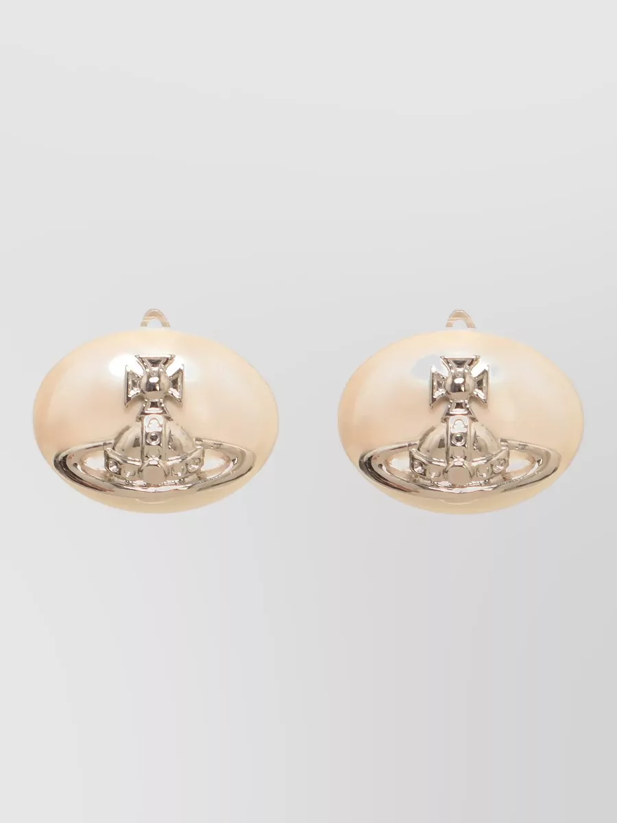 Vivienne Westwood Logo-Embellished Drop Earrings