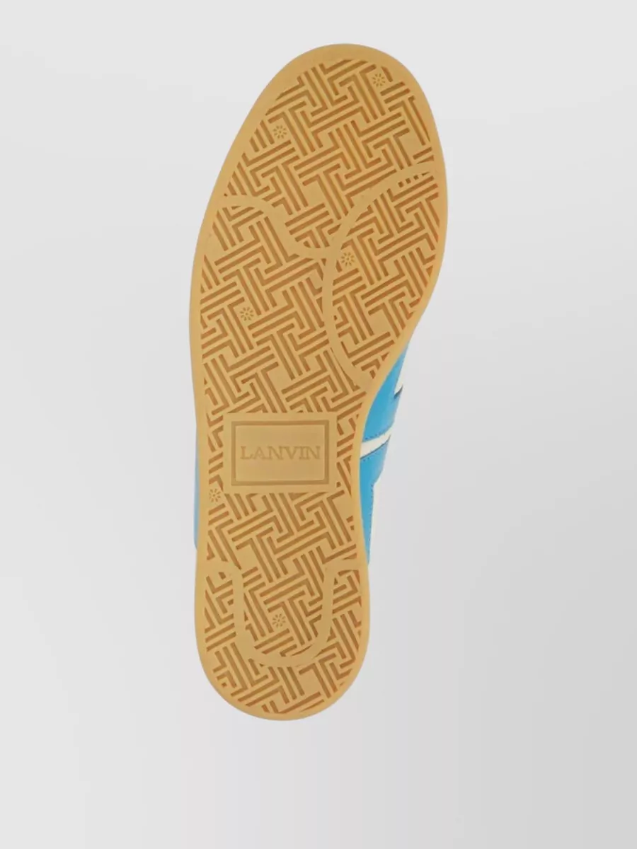 Lanvin Nylon Low-Top Sneakers