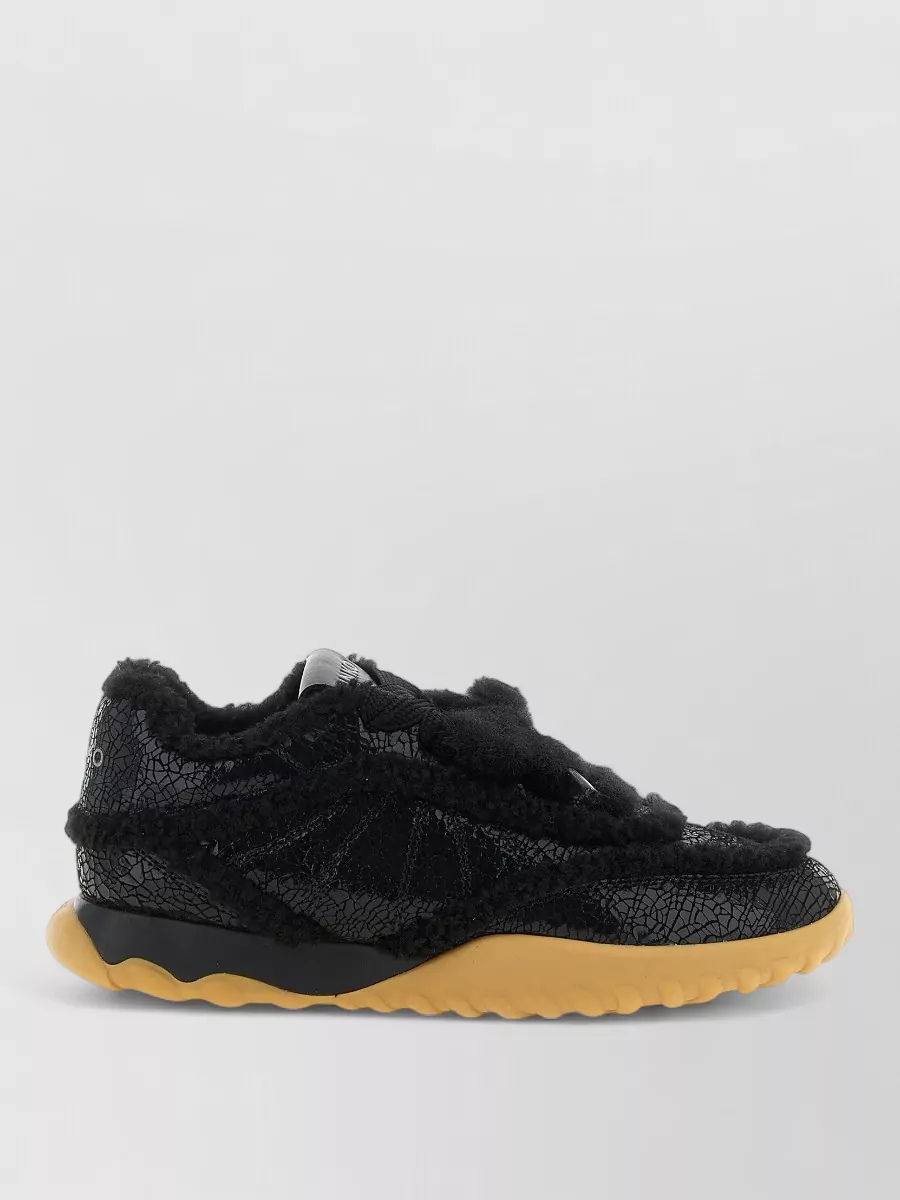 Pinko Leather Low-Top Sneakers