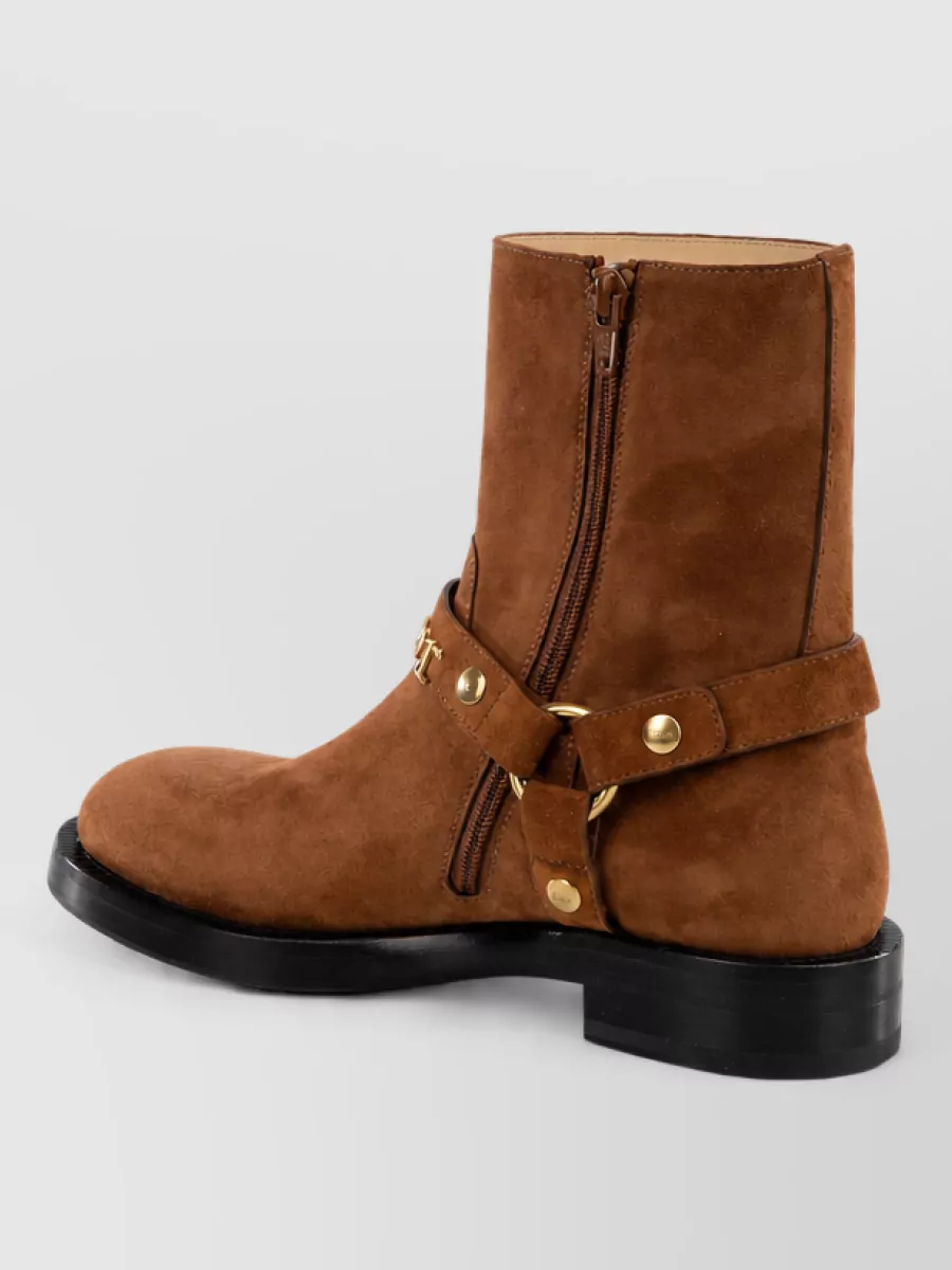 Christian Dior Leather Ankle Boots