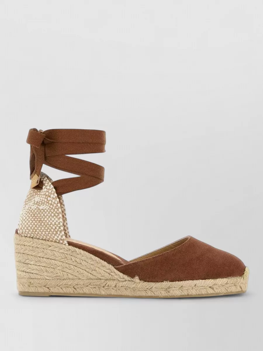 Castaner Canvas Wedge Sandals