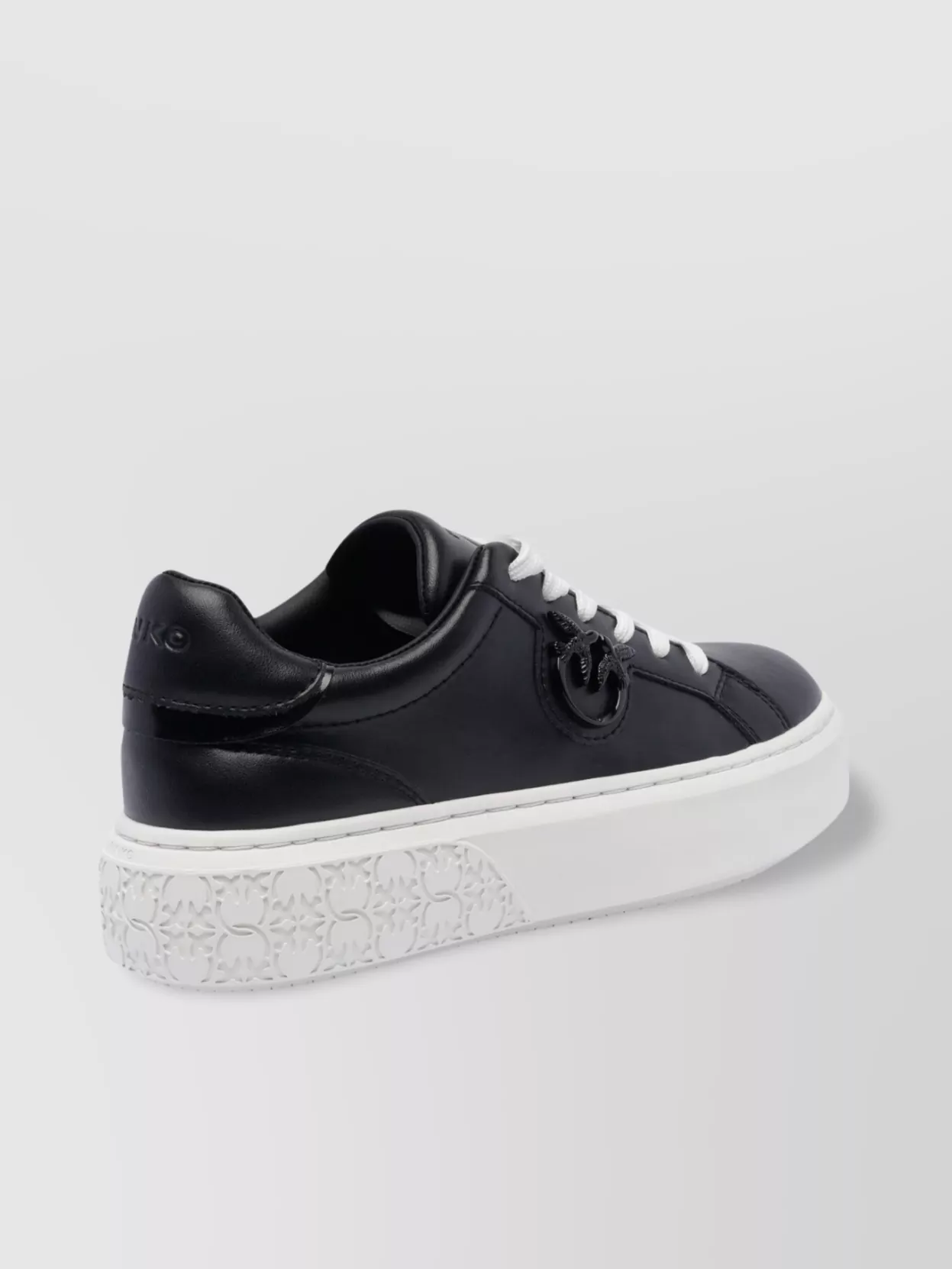 Shop Pinko Low Top Platform Sole Sneakers