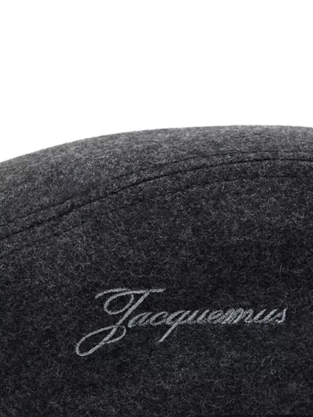 Jacquemus Modern Wool Hat Curved Shape