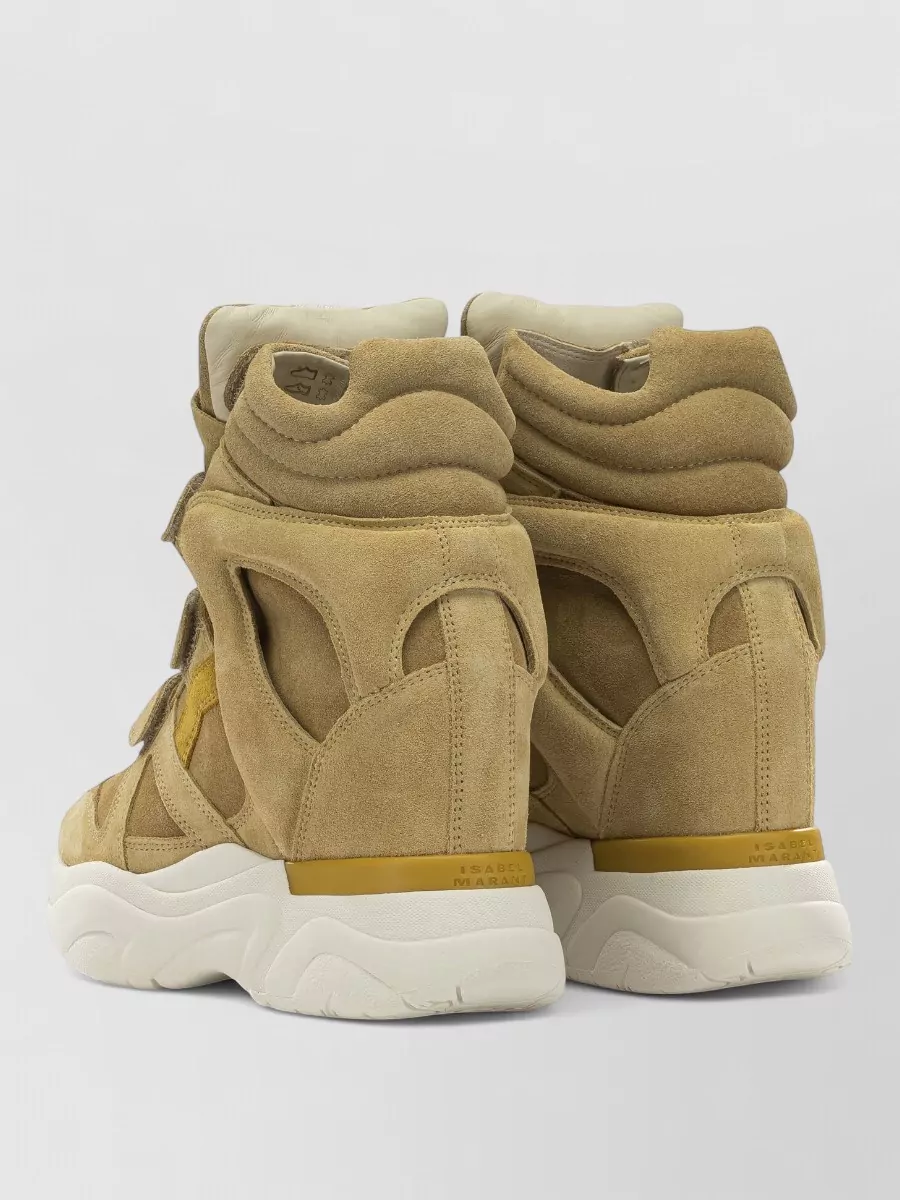 Isabel Marant Leather High-Top Sneakers