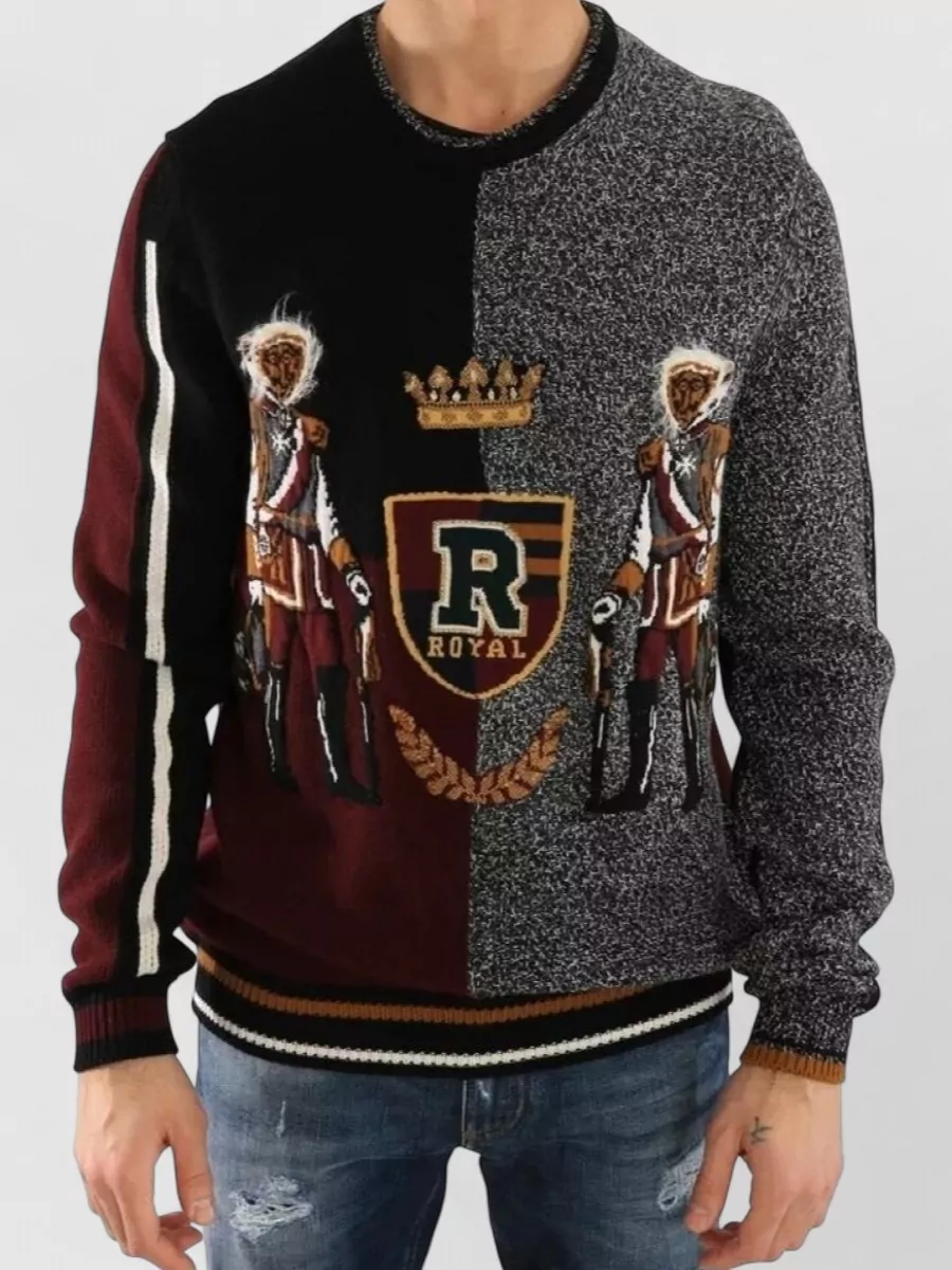 Dolce&Gabbana Cashmere wool knitted sweater