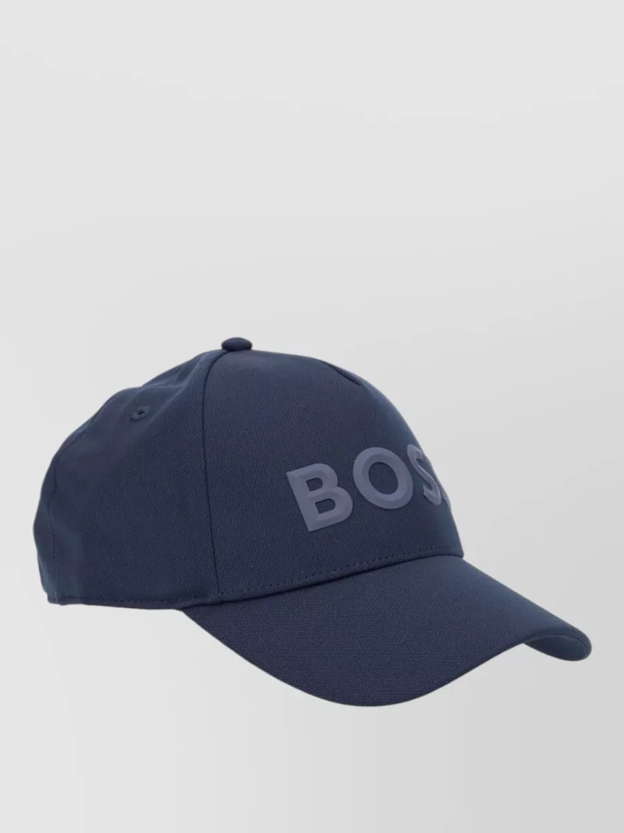 Boss Baseball Hat Logo Curved Brim Vents