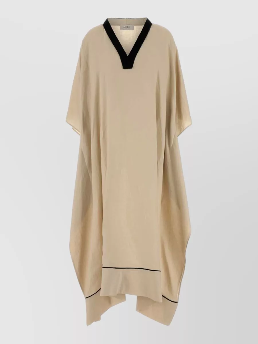 Agnona linen kaftan