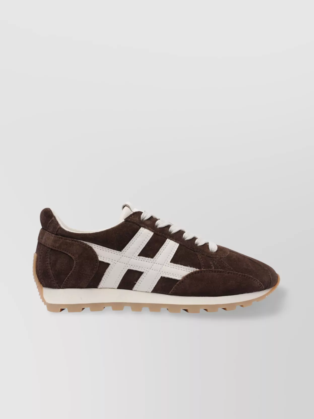 Hogan Low Top Sneakers Contrasting Stripes