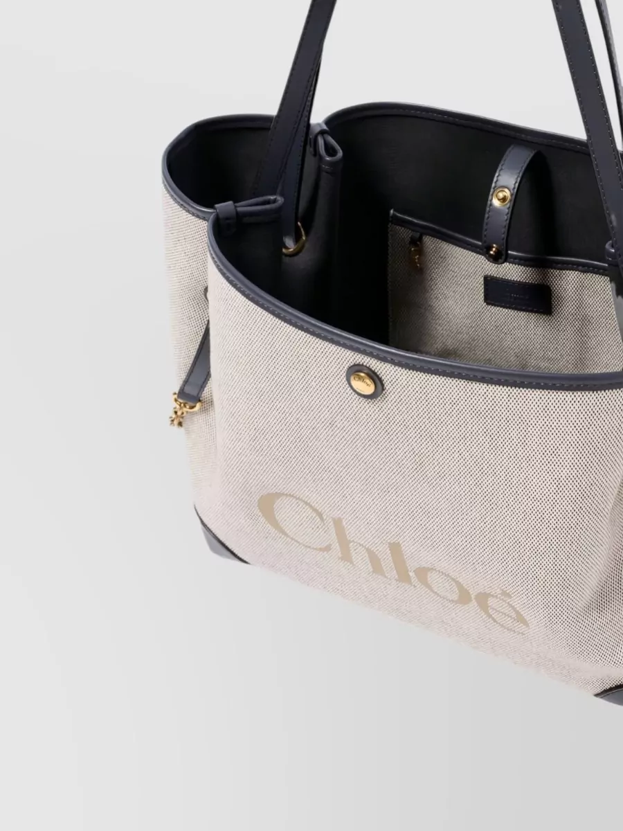 Chloé Woody Cotton Tote Bag