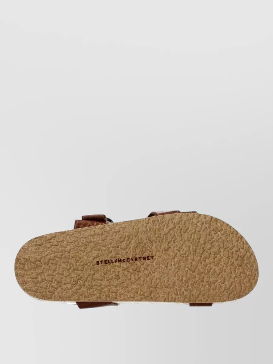 Stella Mccartney Leather Flat Sandals