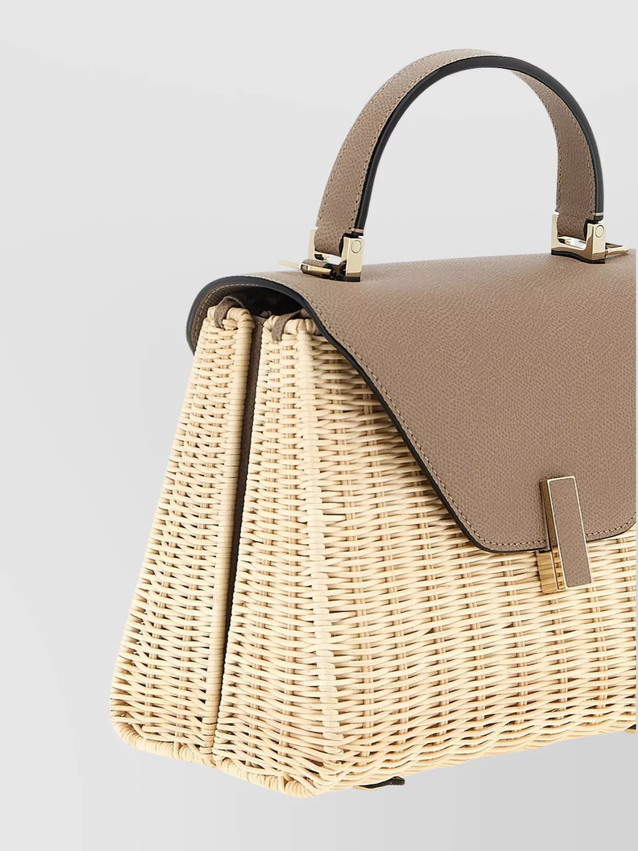 Valextra Medium Handbag Featuring Woven Texture