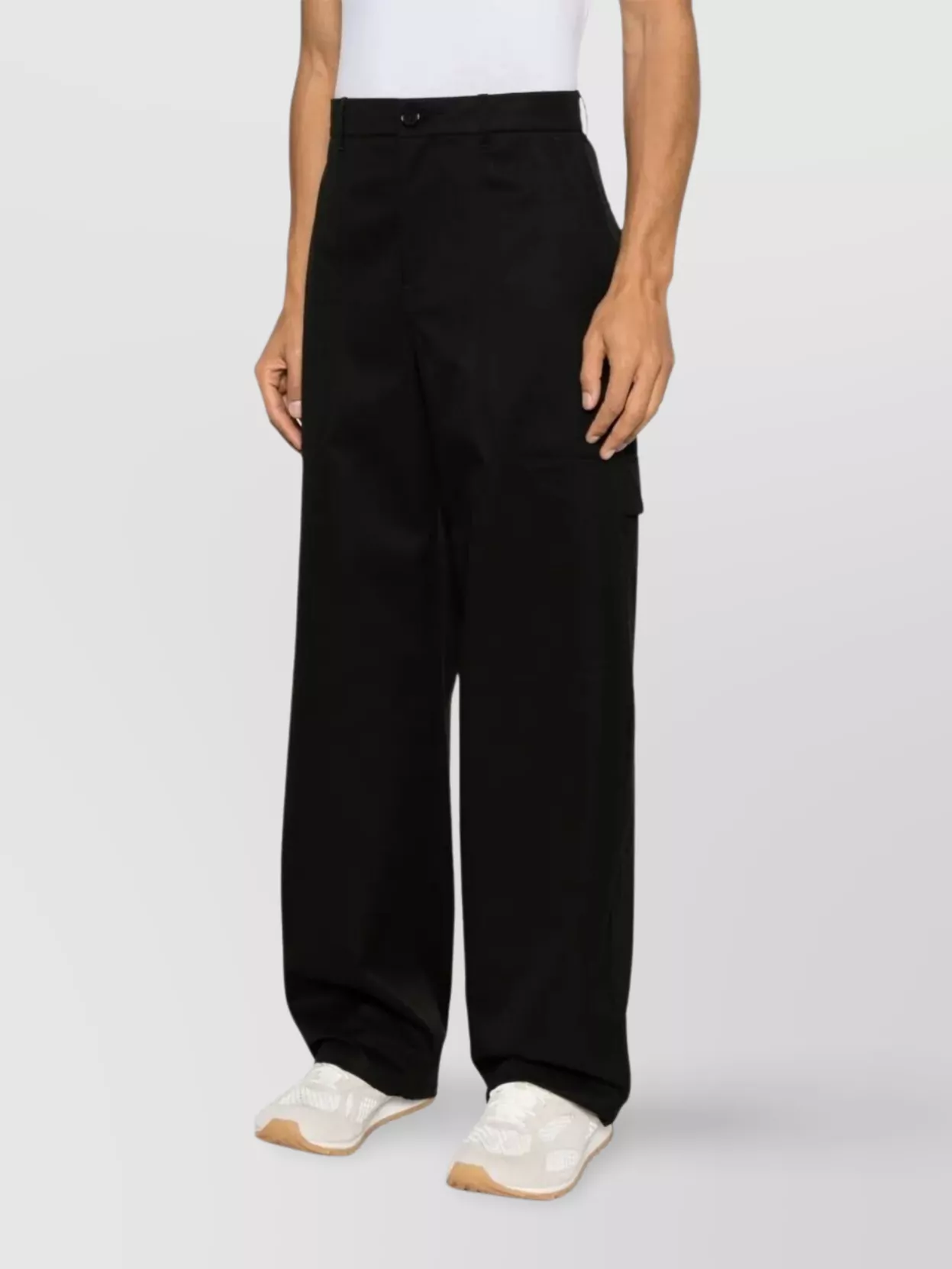 Loewe Straight Leg Cotton Cargo Trousers