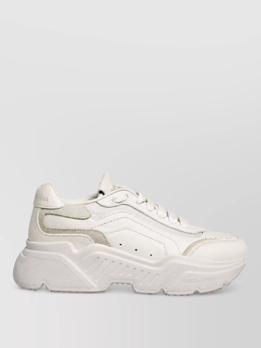 Dolce&Gabbana Leather Low-Top Sneakers