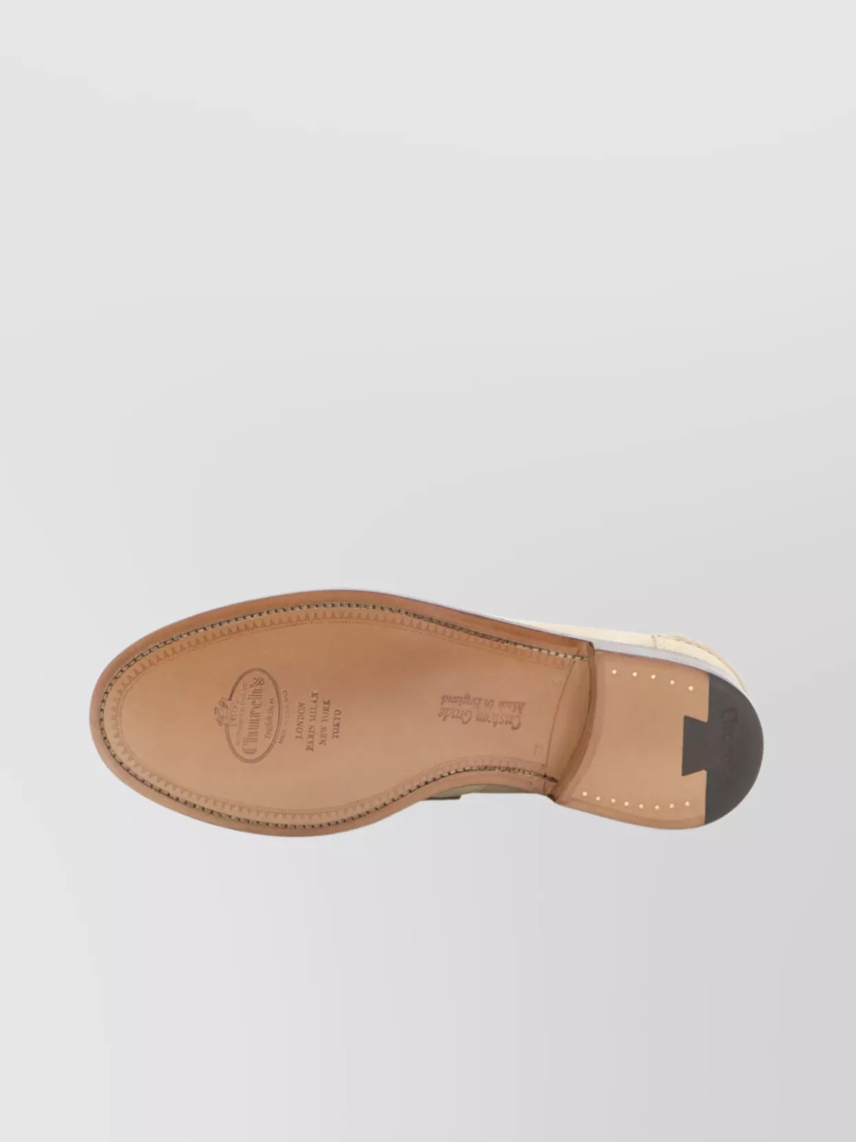 Church's Imperfect Leather Round Toe Loafers