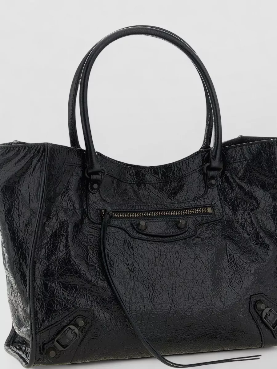 Balenciaga Le City Small Leather Tote Bag