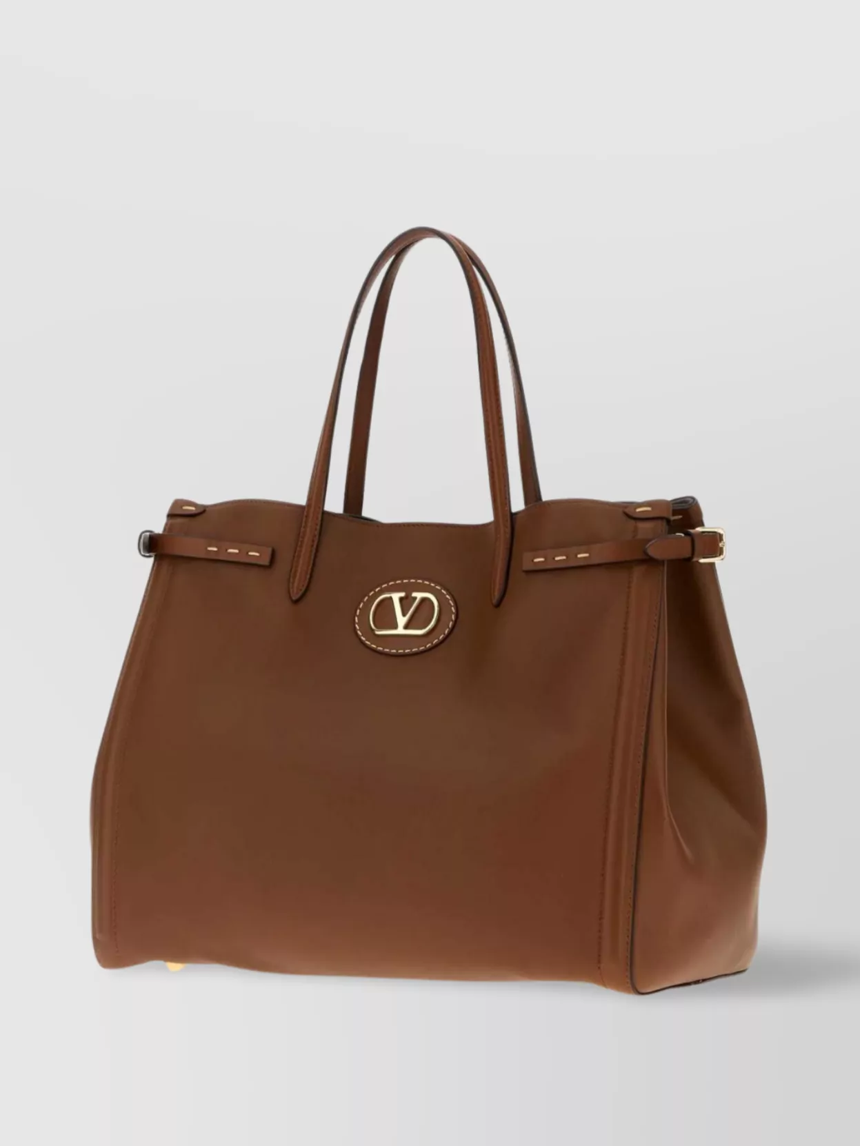 Valentino Medium Antibes Shopping Bag Leather Model