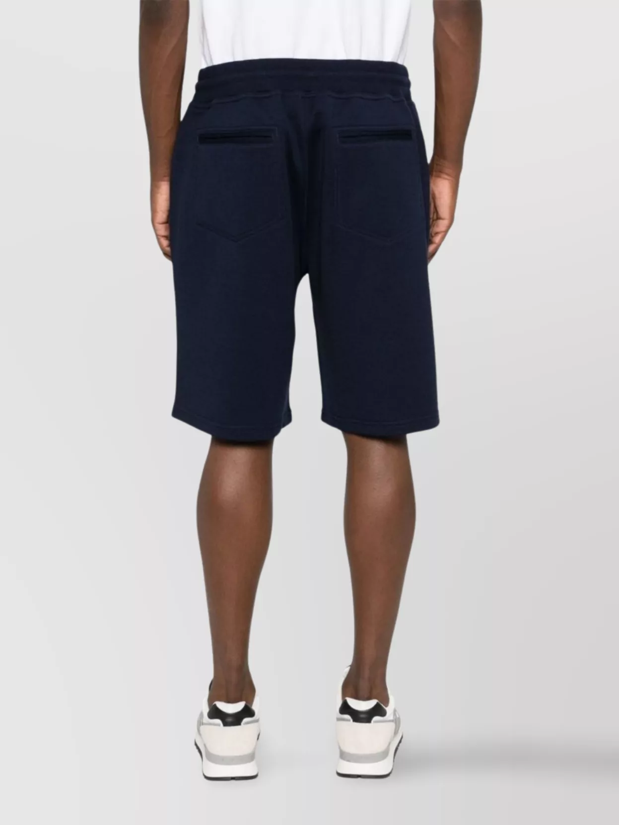 Brunello Cucinelli Bermuda Shorts In Cotton Blend