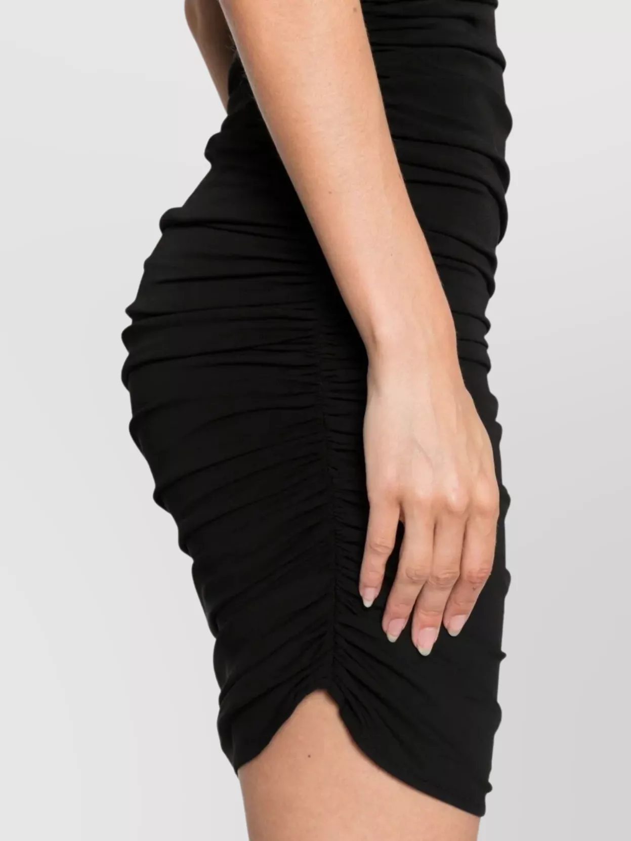 Jacquemus Piazza Asymmetrical Hem Dress