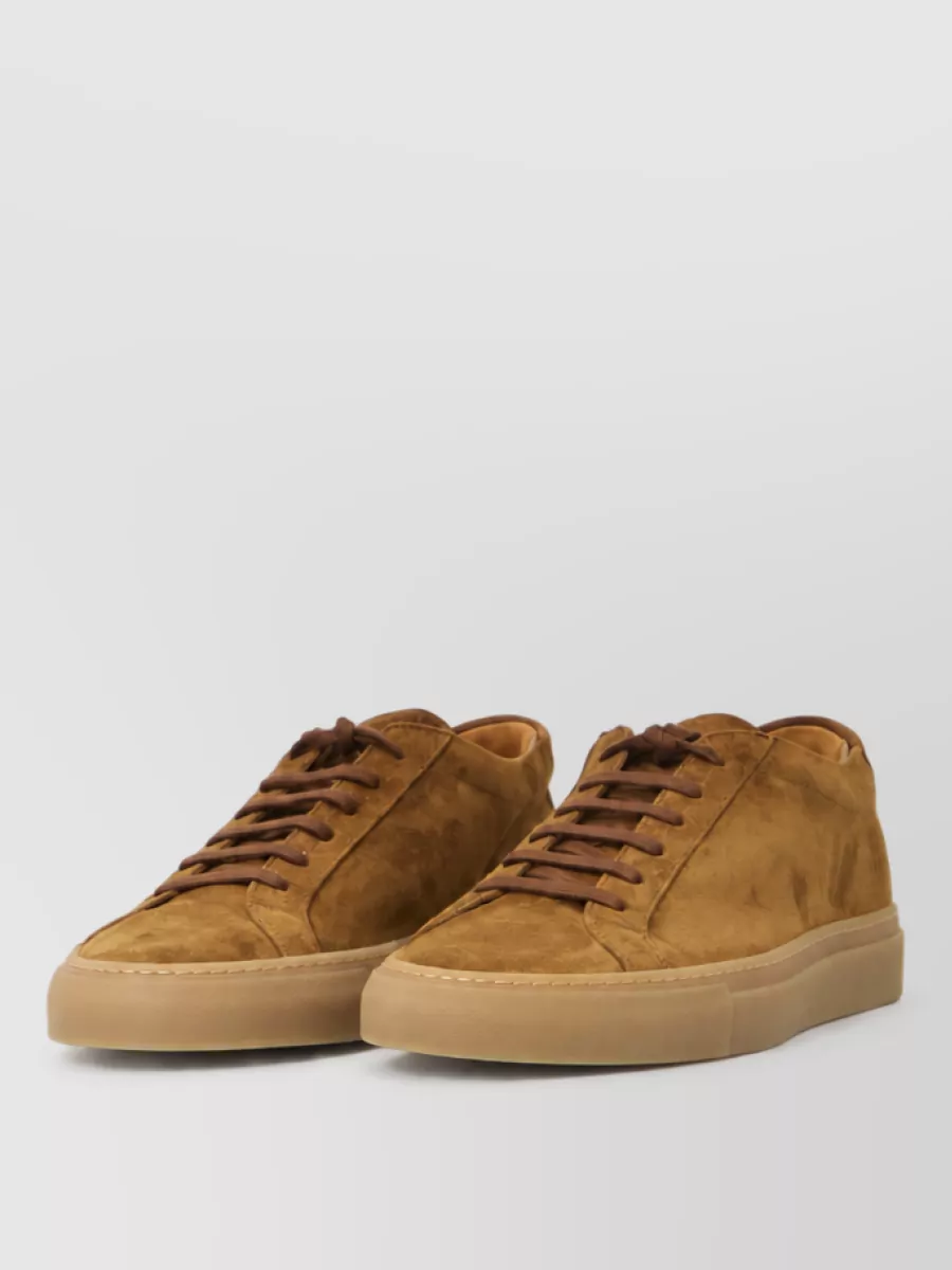 Common Projects Suede Lace-Up Sneakers