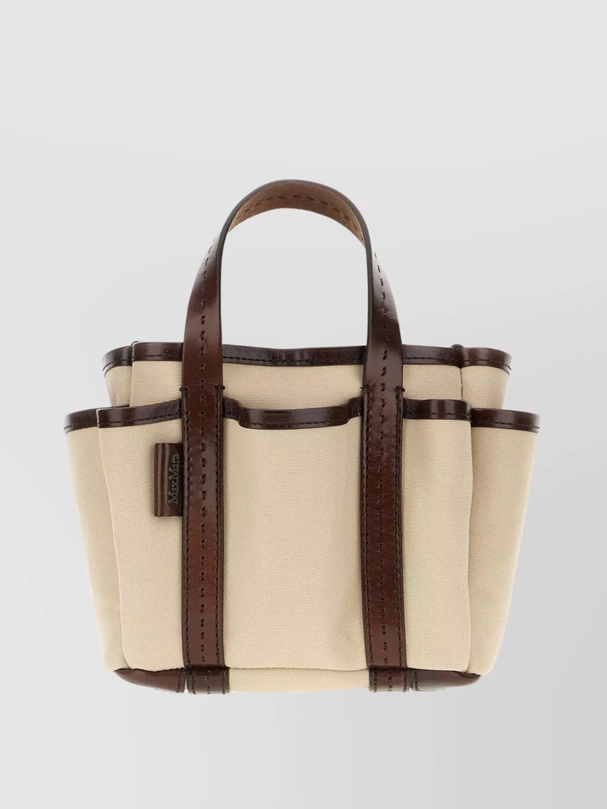 Max Mara Mini Giardiniera Canvas Tote Bag