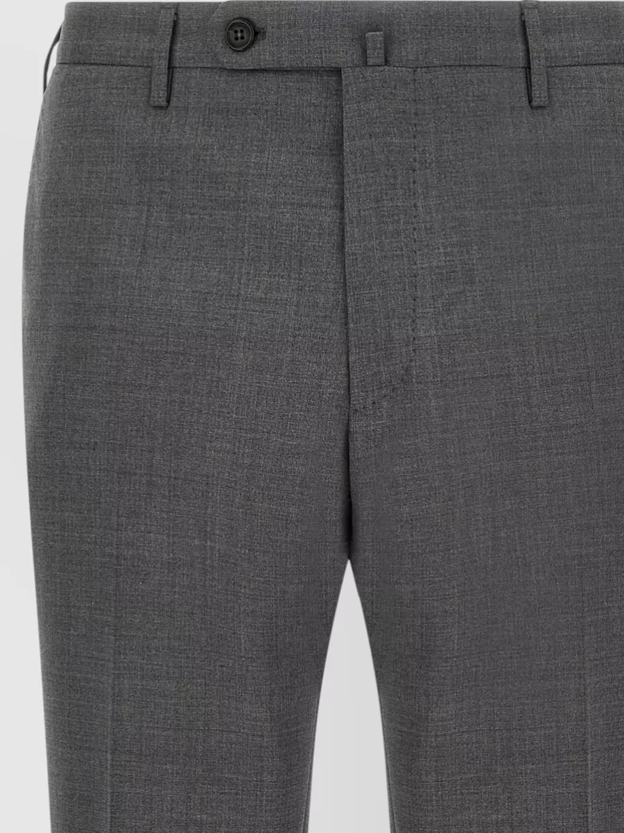 Incotex Modello 35 Trousers Belt Loops Back Pocket