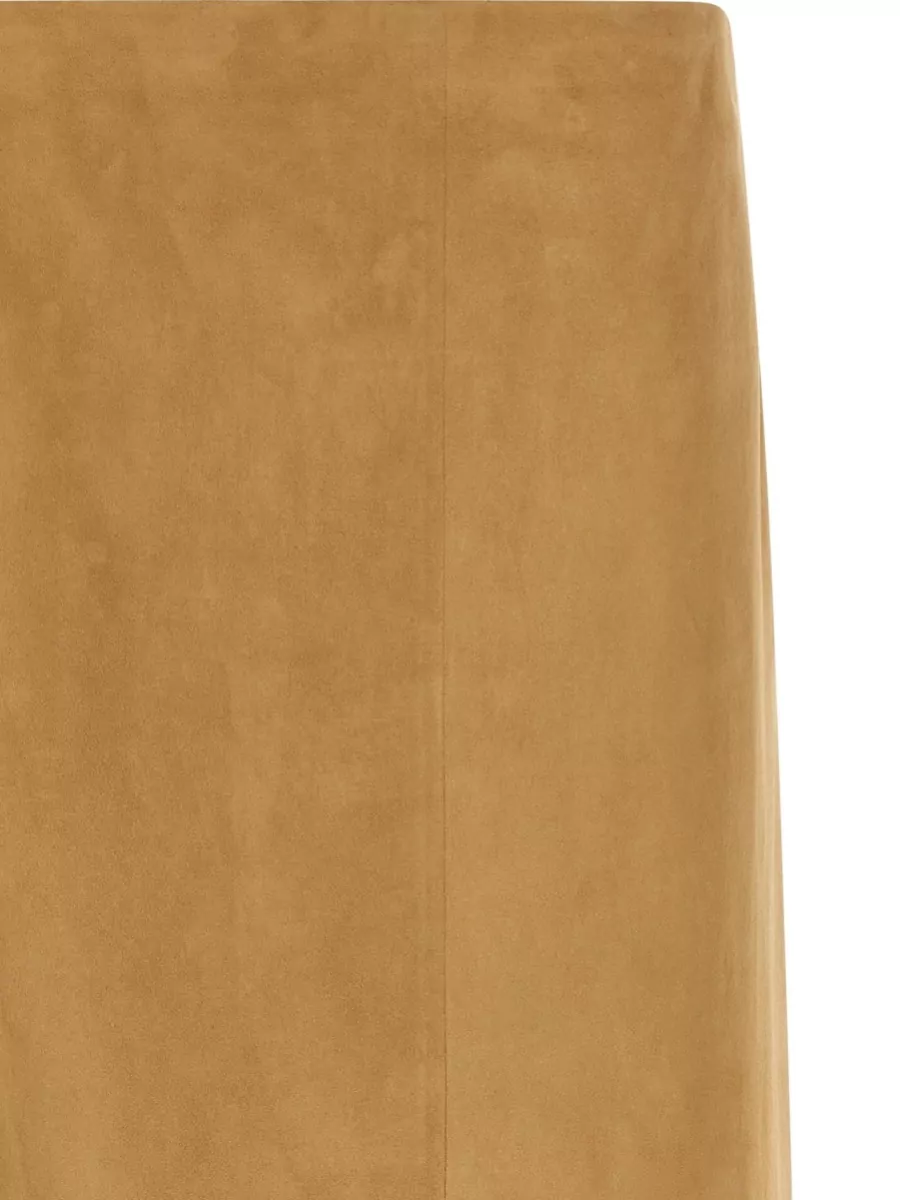 The Row Danas Skirt Seam Detailing Side Slit Wrap