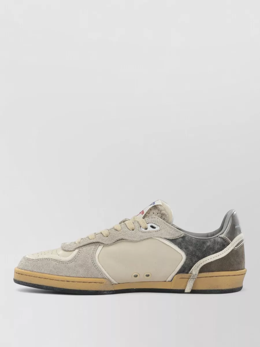Philippe Model Leather Lace-Up Sneakers