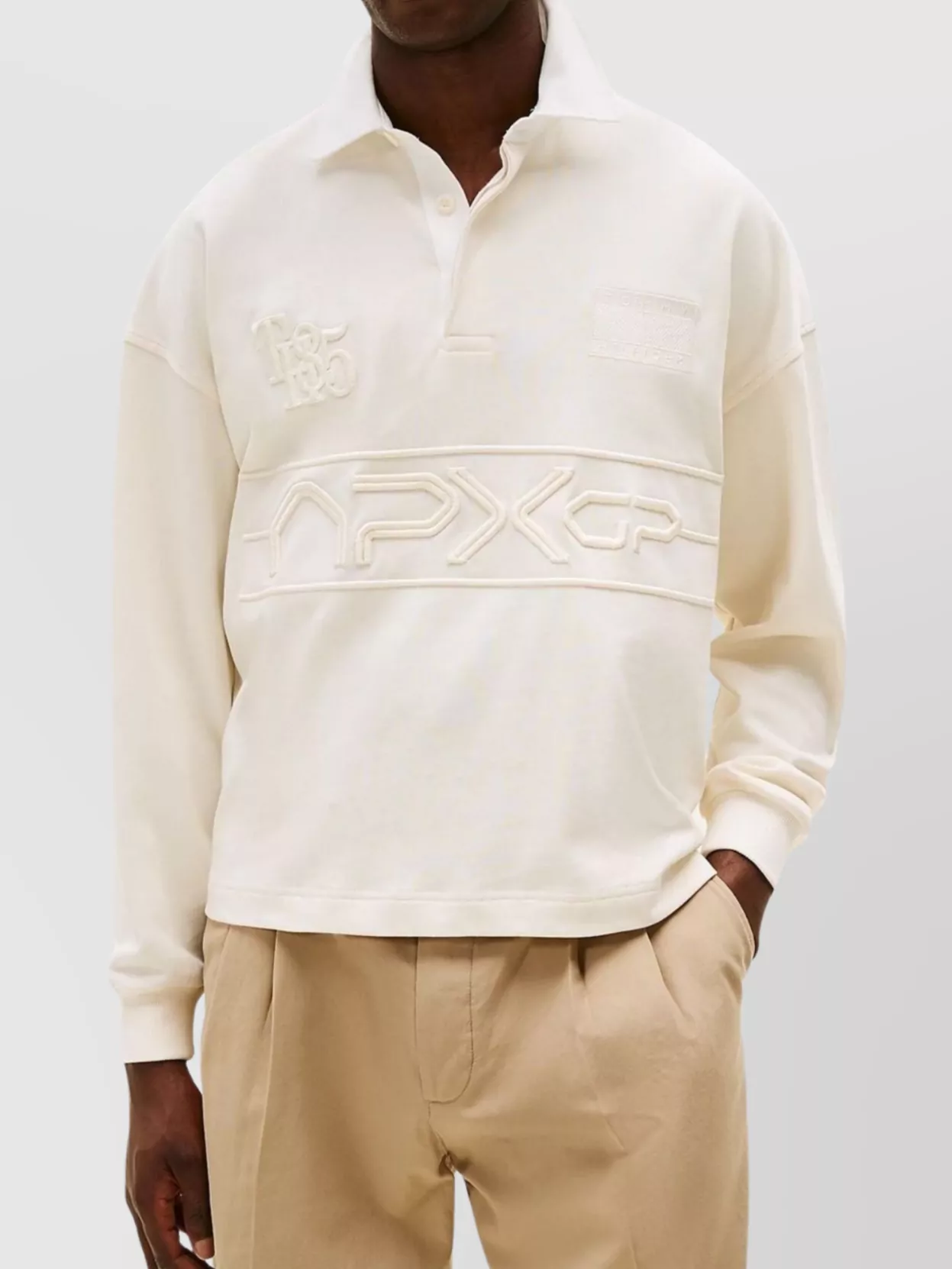 Tommy Hilfiger Casual Long Sleeve Polo Collar Shirt