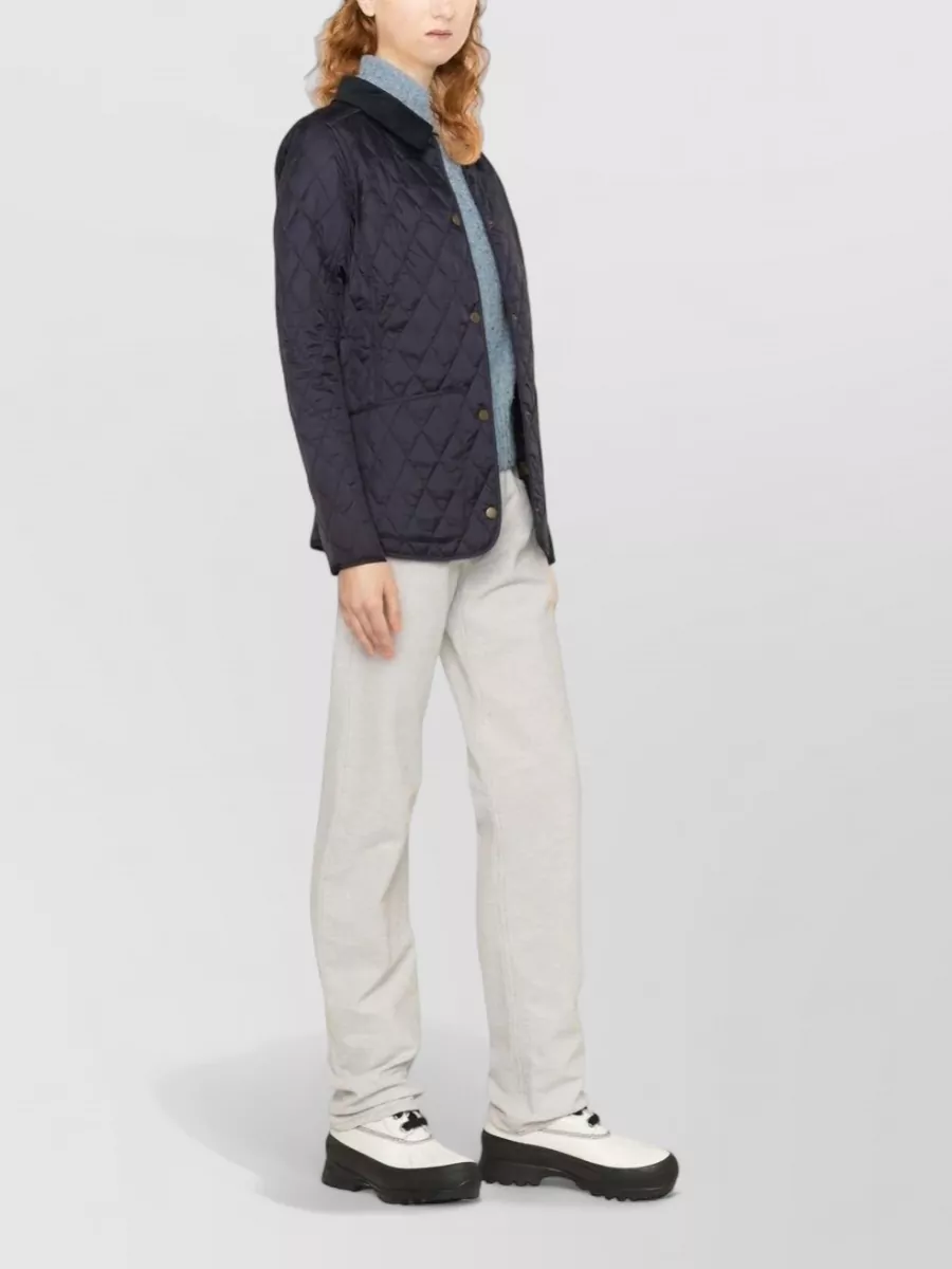 Barbour Quilted Single-Breasted Jacket