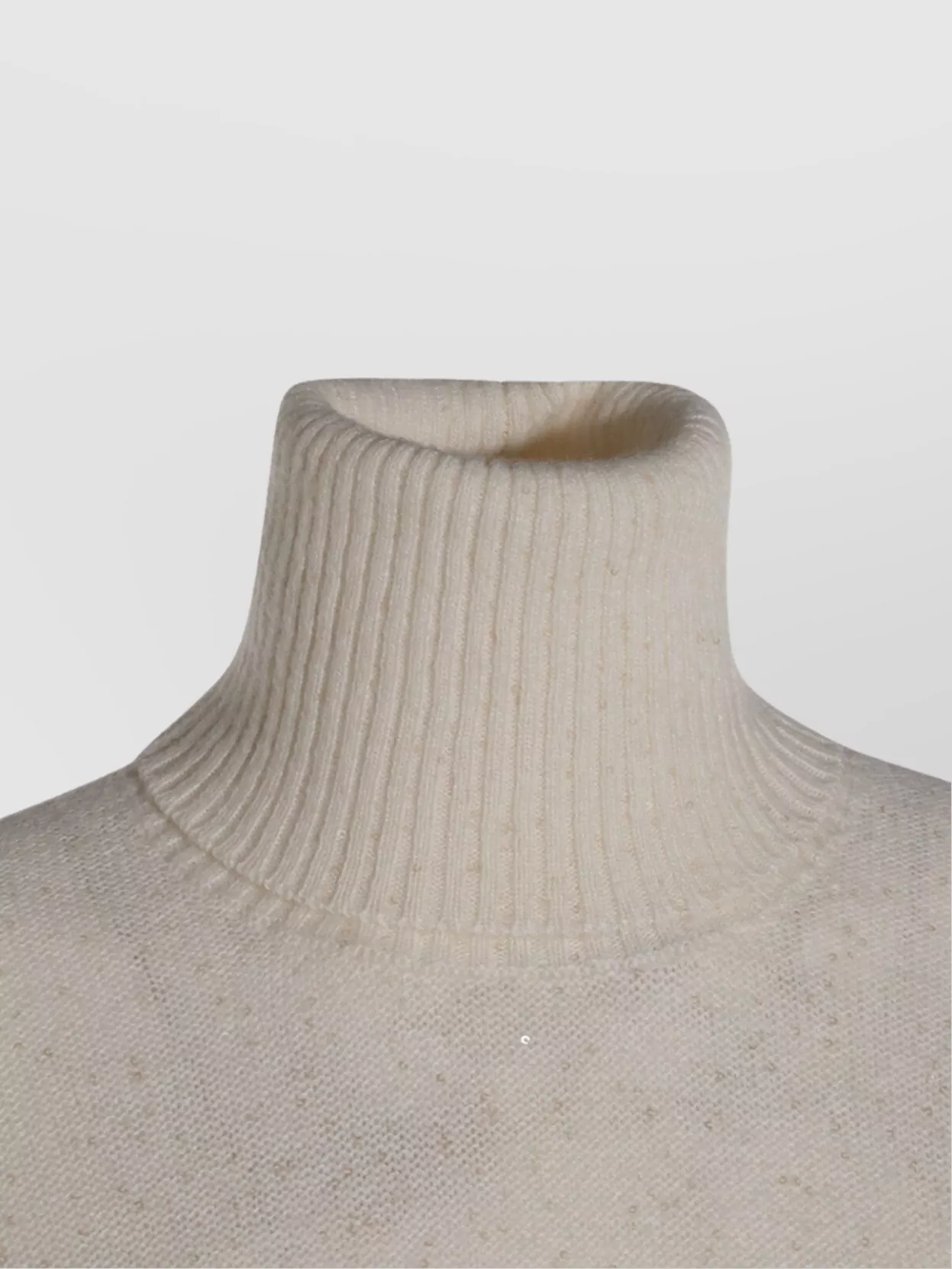 Fabiana Filippi Sequin Turtleneck Knitwear Crewneck