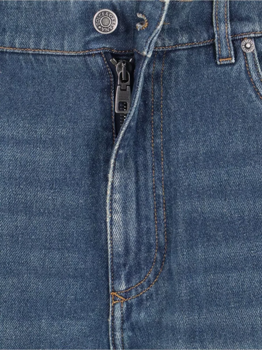 Dolce&Gabbana Denim Straight-Leg Jeans