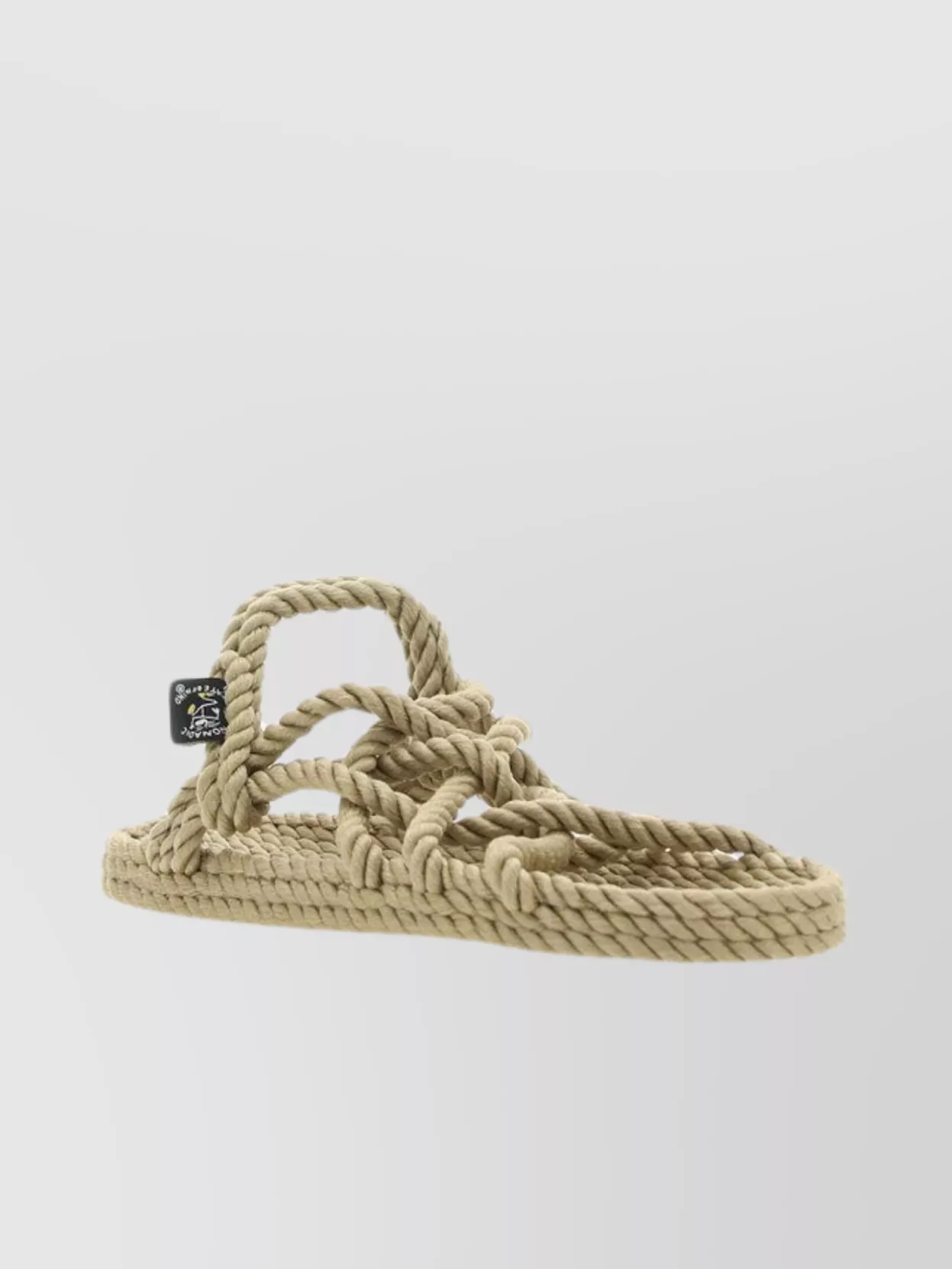 Shop Nomadic State Of Mind Woven Sandal With Flat Sole And Open Toe