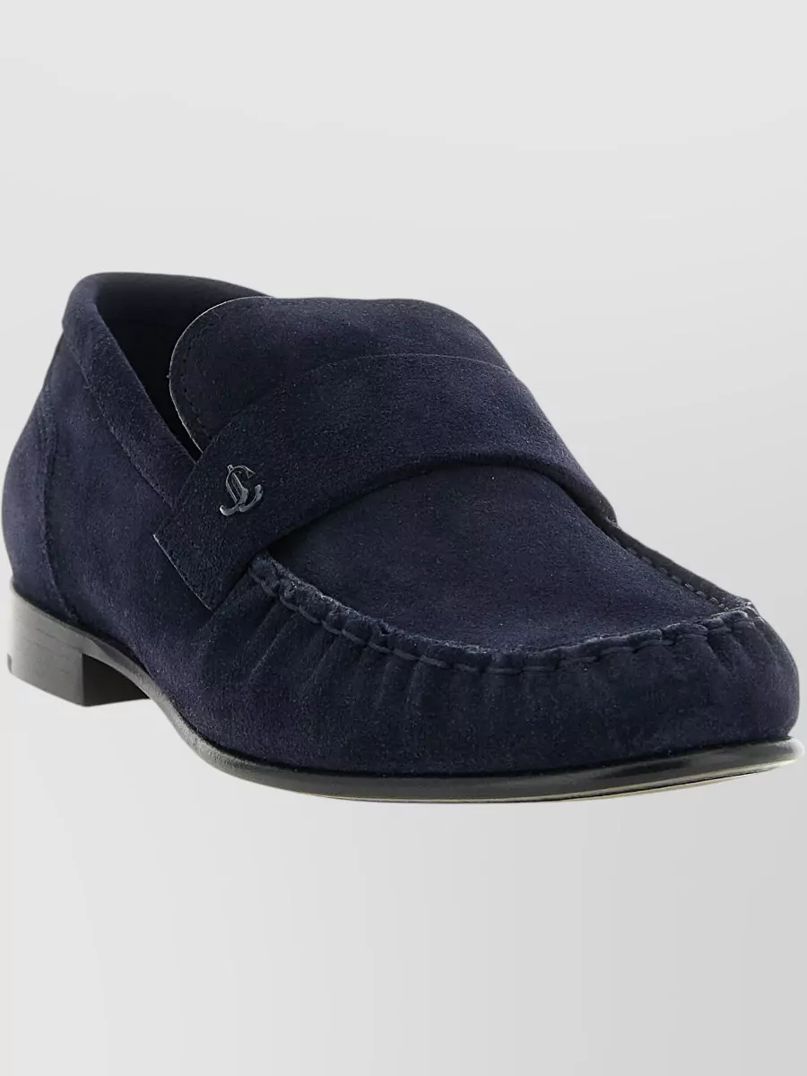 Jimmy Choo Leather Ellis Loafers