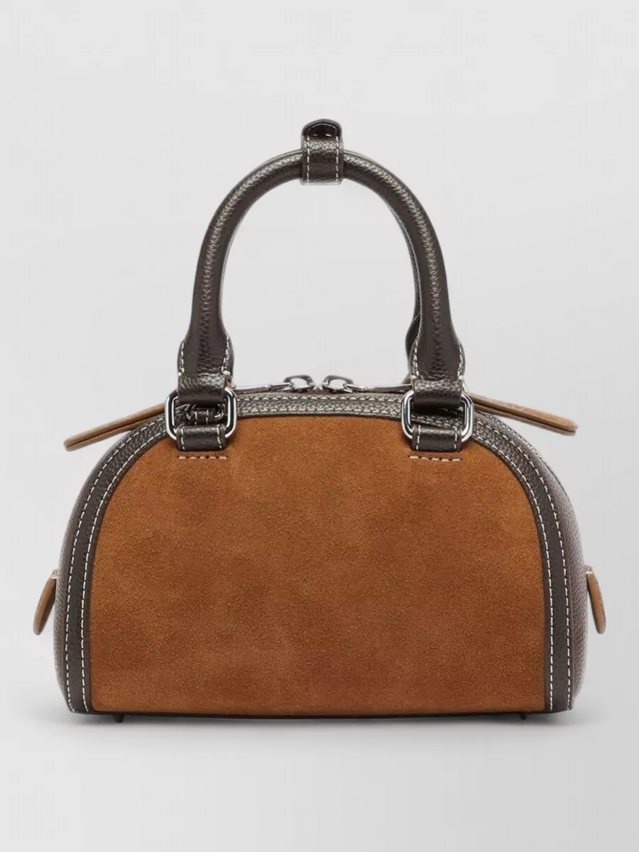 Diesel 1Dr Small Leather Dome Crossbody Bag