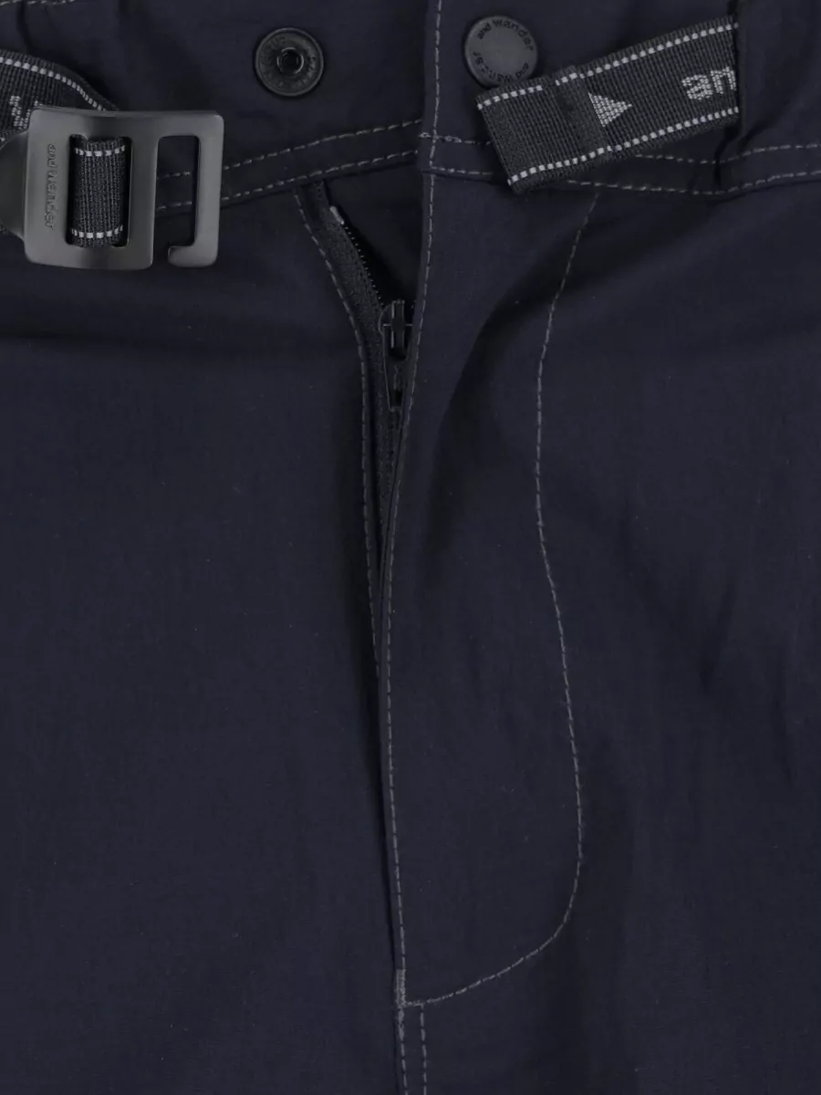 And Wander Straight Cargo Shorts