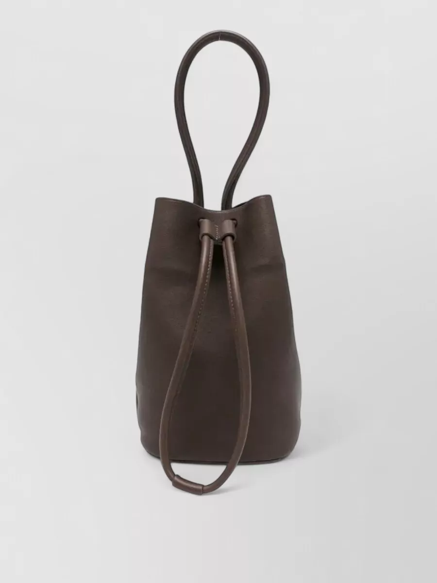 Uma Wang leather small bucket bag